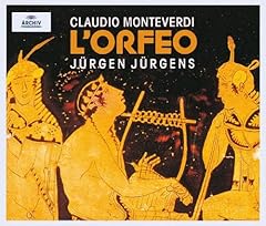 Monteverdi orfeo act d'occasion  Livré partout en France