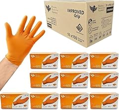 Orange nitrile gloves for sale  Delivered anywhere in USA 