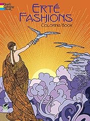 Erté fashions coloring for sale  Delivered anywhere in USA 