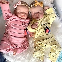 silicone reborn baby twins for sale  Delivered anywhere in UK