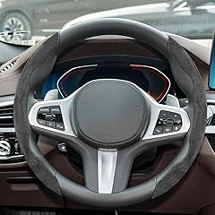 Suede car steering for sale  Delivered anywhere in UK