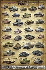 Tanks war poster for sale  Delivered anywhere in USA 