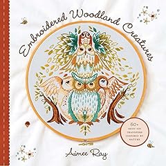 Embroidered woodland creatures for sale  Delivered anywhere in UK