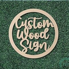 Personalized round wood for sale  Delivered anywhere in USA 
