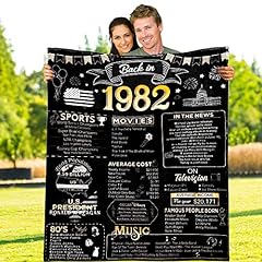 42th birthday blanket for sale  Delivered anywhere in USA 