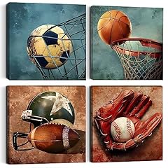 4pc sports canvas for sale  Delivered anywhere in USA 