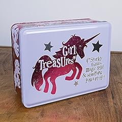 Girl treasures tin for sale  Delivered anywhere in UK