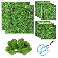 Cayway 26 PCS Artificial Garden Grass and Artificial for sale  Delivered anywhere in UK