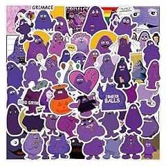 Grimace stickers cartoon for sale  Delivered anywhere in USA 