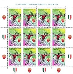 2001 francobolli scudetto usato  Spedito ovunque in Italia 