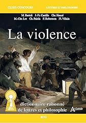 Violence dictionnaire raisonn� d'occasion  Livré partout en France