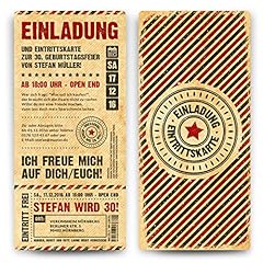 Einladungskarten zum geburtsta gebraucht kaufen  Wird an jeden Ort in Deutschland
