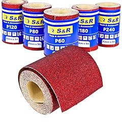 Sandpaper roll set for sale  Delivered anywhere in Ireland