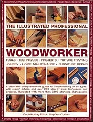 Illustrated professional woodw for sale  Delivered anywhere in UK