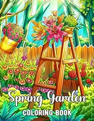 Spring garden coloring for sale  Delivered anywhere in USA 
