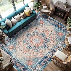 Boho rug washable for sale  Delivered anywhere in USA 