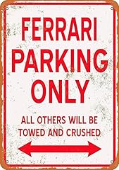 Vintage ferrari parking gebraucht kaufen  Wird an jeden Ort in Deutschland