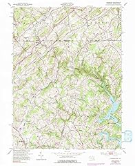Yellowmaps lineboro topo for sale  Delivered anywhere in USA 