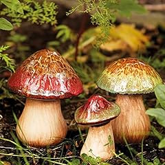 Set ceramic toadstools for sale  Delivered anywhere in UK