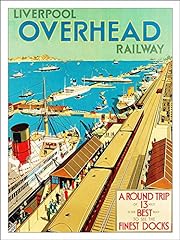 RetroArt The Liverpool Overhead Railway (30x40cm Art for sale  Delivered anywhere in UK