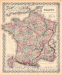 Historic map 1856 for sale  Delivered anywhere in USA 