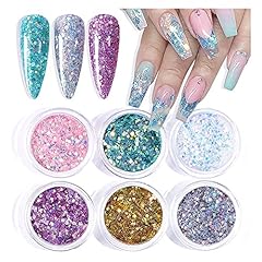 Holographic acrylic nail for sale  Delivered anywhere in USA 