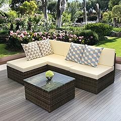 Keplin seater rattan for sale  Delivered anywhere in UK