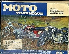 Moto technique etudes d'occasion  Livré partout en France