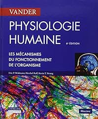 Physiologie humaine vander d'occasion  Livré partout en Belgiqu