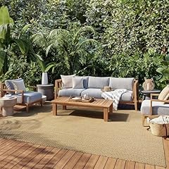 Nourison courtyard jute for sale  Delivered anywhere in USA 