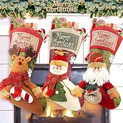 Coolwufan christmas stockings for sale  Delivered anywhere in UK