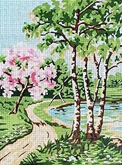 Gobelinl needlepoint painted for sale  Delivered anywhere in USA 