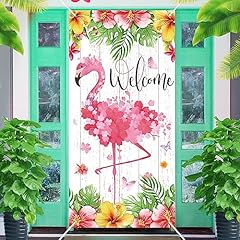 Flamingo welcome door for sale  Delivered anywhere in USA 