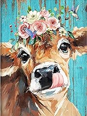 Lviitis cow acrylic for sale  Delivered anywhere in USA 