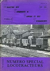 magazine tramways vapeur secondaires d'occasion  Livré partout en France