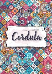 Cordula notizbuch personalisie gebraucht kaufen  Wird an jeden Ort in Deutschland