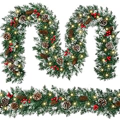Christmas garland lights for sale  Delivered anywhere in USA 