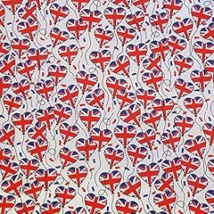 Polycotton fabric hearts for sale  Delivered anywhere in UK