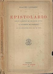 Epistolario. usato  Spedito ovunque in Italia 