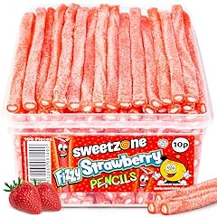 Sweetzone fizzy strawberry for sale  Delivered anywhere in UK