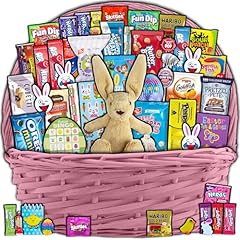 Pink easter basket for sale  Delivered anywhere in USA 