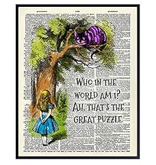 Alice wonderland quote for sale  Delivered anywhere in USA 