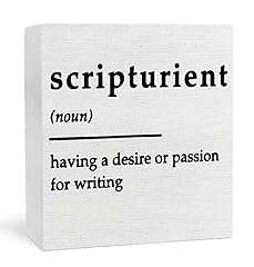 Scripturient wooden box for sale  Delivered anywhere in USA 