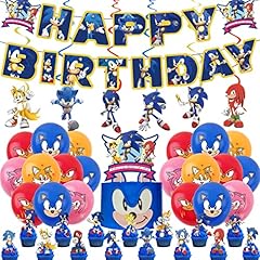 Sonic birthday party for sale  Delivered anywhere in UK