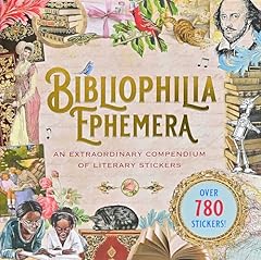 Bibliophilia ephemera sticker for sale  Delivered anywhere in USA 