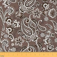 Paisley fabric yard for sale  Delivered anywhere in USA 