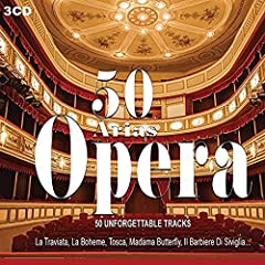3 CD 50 Arie di Opera interpretati da Maria Callas, Luciano Pavarotti. Arie tratte da Il Barbiere di Sivilia, Tosca, Carmen, La Traviata, Il Rigoletto … usato  Spedito ovunque in Italia 