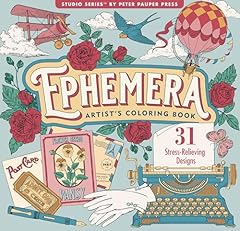 Ephemera adult coloring for sale  Delivered anywhere in UK