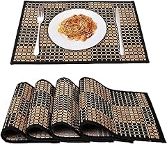 Bamboo placemats dining for sale  Delivered anywhere in USA 