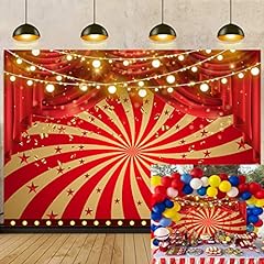 Red carnival backdrop for sale  Delivered anywhere in UK